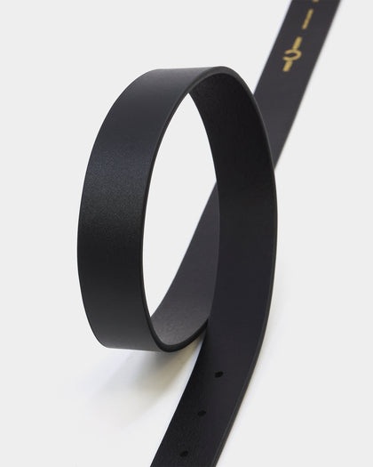 Fred Perry Leather Belt Black