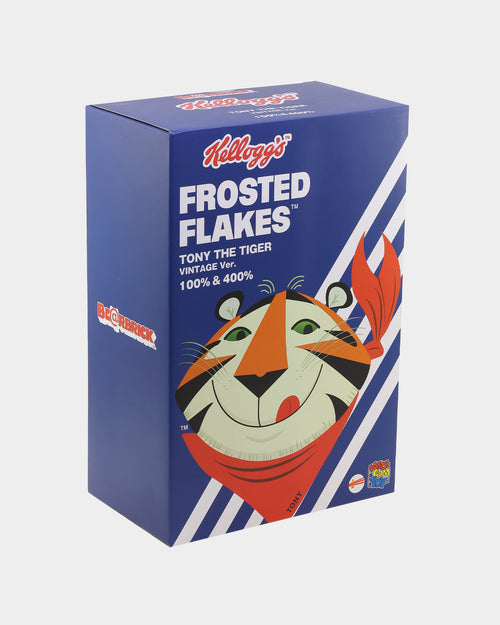 Medicom Toy Be@rbrick Tony the Tiger Vintage Version 100% & 400% Collectible Set Multi-Coloured