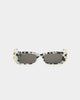 Balenciaga Dynasty Rectangle Sunglasses White/Multicolour