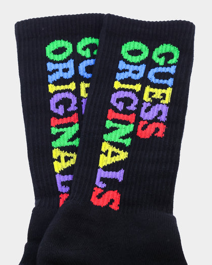 GUESS Originals X J Balvin Heart Socks Black