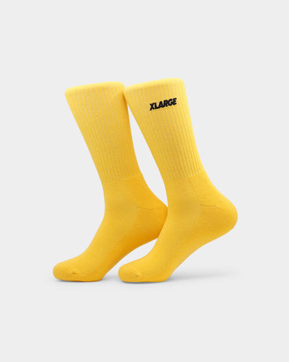 X-LARGE Slanted Logo 3 Pack Rust/Blue/Yellow