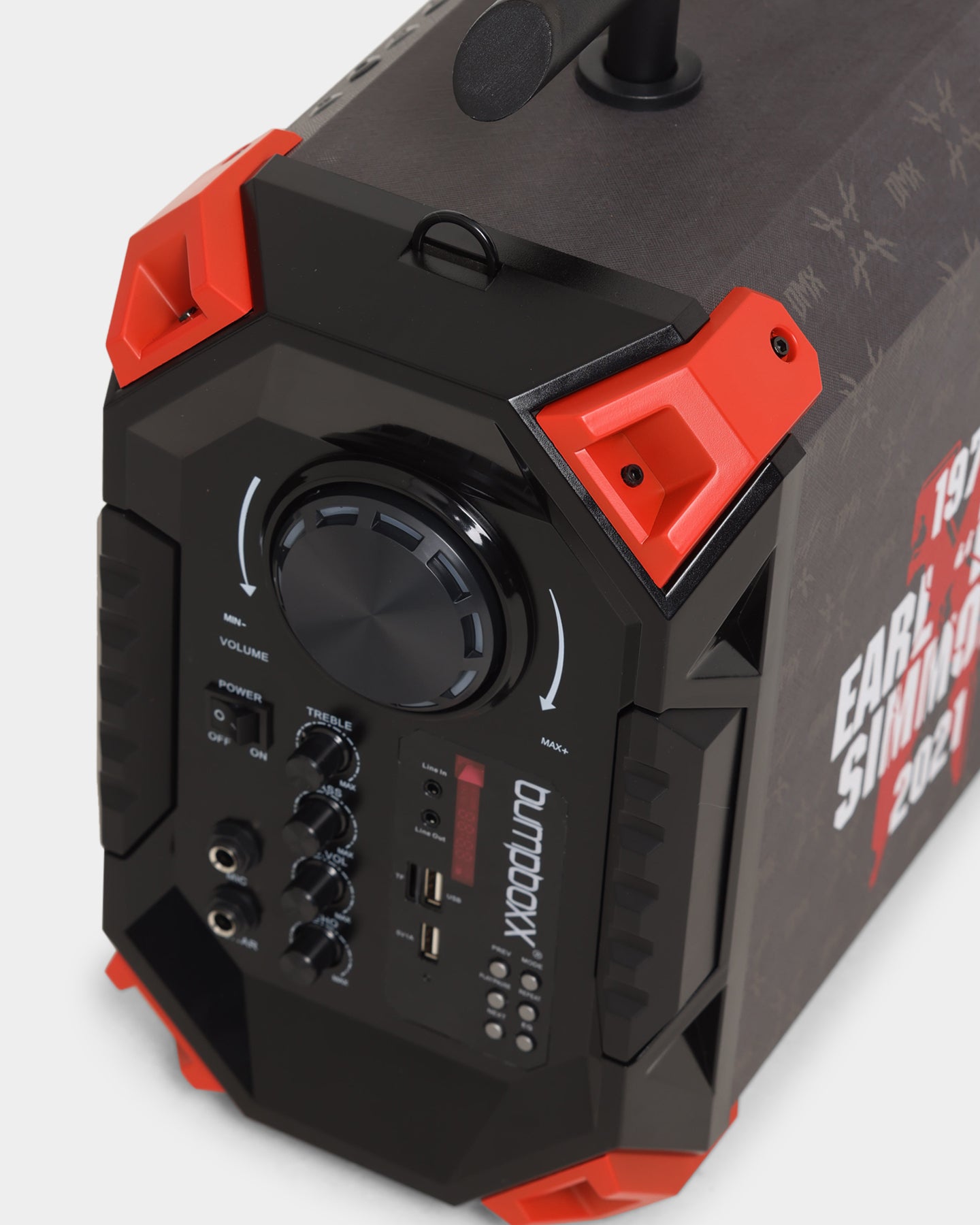 BumpBoxx DMX Flare8 Bluetooth Boombox Black/Red | Culture Kings US