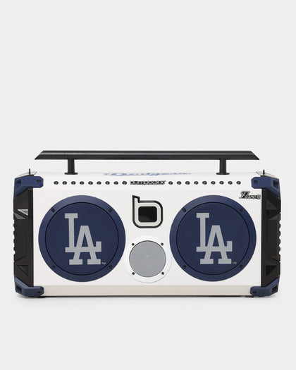 BumpBoxx Los Angeles Dodgers Flare8 Bluetooth Boombox White/Blue