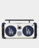 BumpBoxx Los Angeles Dodgers Flare8 Bluetooth Boombox White/Blue