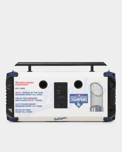 BumpBoxx Los Angeles Dodgers Flare8 Bluetooth Boombox White/Blue