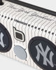 BumpBoxx New York Yankees Flare8 Bluetooth Boombox White/Navy