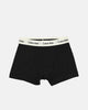 Calvin Klein Stretch Cotton Trunks 3 Pack Black/Ivory