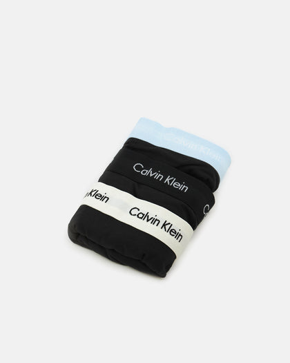 Calvin Klein Stretch Cotton Trunks 3 Pack Black/Ivory