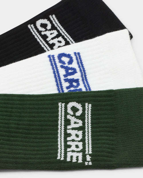 Carré Athletique Sock 3 Pack Multi-Coloured