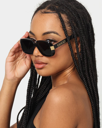 Gucci GG0318S-005 Sunglasses Black