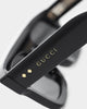 Gucci GG1085S-001 Sunglasses Black/Black/Green
