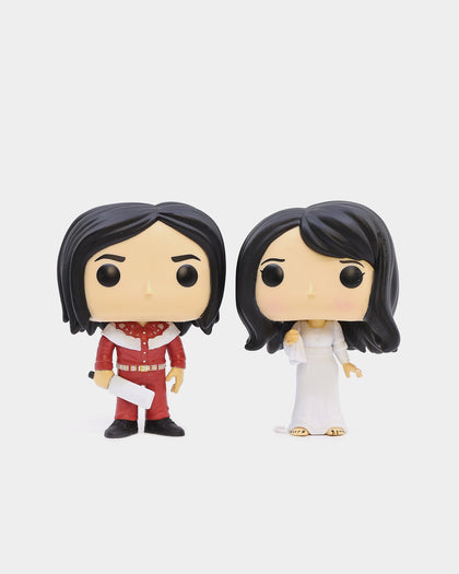 POP! Vinyl The White Stripes 2 Pack: Jack White & Meg White Figures Multi-Coloured