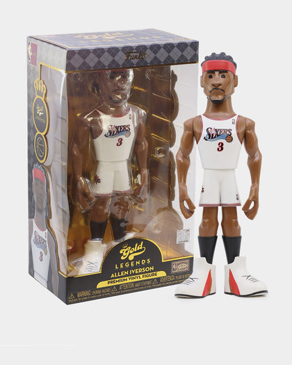 POP! Vinyl Gold Legends: Hardwood Classics Allen Iverson Philadelphia 76ers Premium 12" Figure Multi