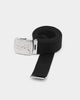 X-Girl Mills Logo Web Belt Black