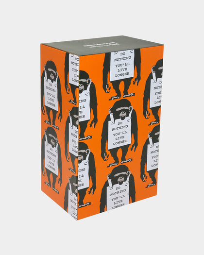 Medicom Toy Be@Rbrick X Banksy Monkey Sign 1000% Figure Multi-coloured