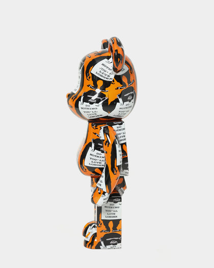 Medicom Toy Be@Rbrick X Banksy Monkey Sign 1000% Figure Multi-coloured