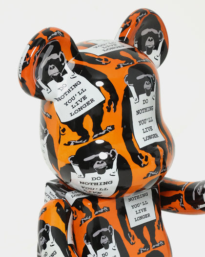 Medicom Toy Be@Rbrick X Banksy Monkey Sign 1000% Figure Multi-coloured
