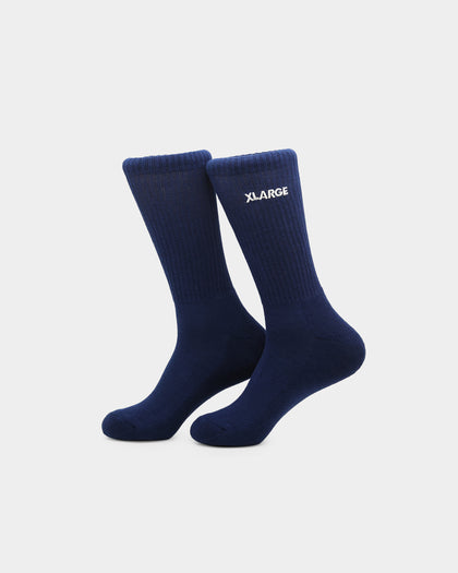 X-Large Unisex 91 Text Sock 3 Pack Multi-Coloured