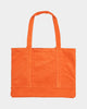 X-Large Unisex Cord Tote Bag Orange