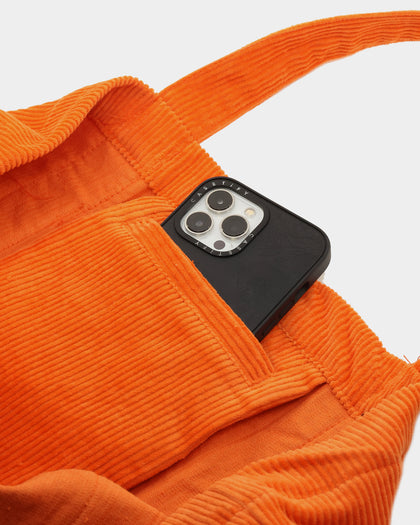 X-Large Unisex Cord Tote Bag Orange