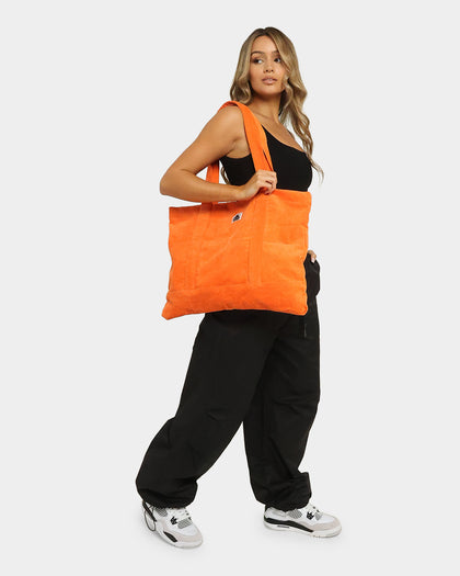 X-Large Unisex Cord Tote Bag Orange