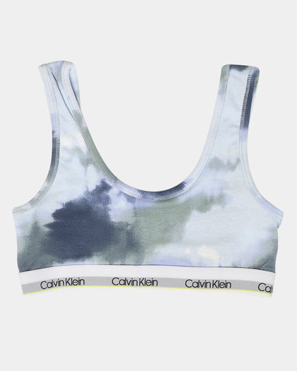 Calvin Klein Kids' Modern Bralette 2 Pack Cool Tie Dye