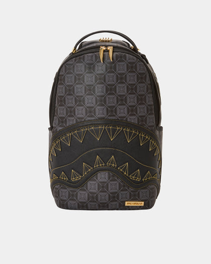 Sprayground AI4 Diamond DLX Backpack Black/Gold