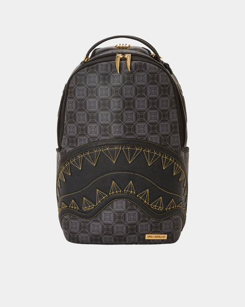 Sprayground AI4 Diamond DLX Backpack Black/Gold