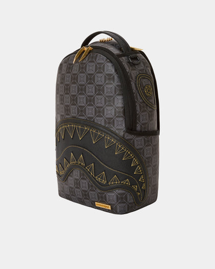 Sprayground AI4 Diamond DLX Backpack Black/Gold