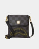 Sprayground AI4 Diamond Large Crossbody Bag Black/Gold