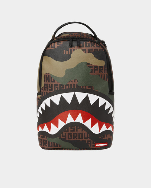 Sprayground Camo Infinity DLX Backpack Camo