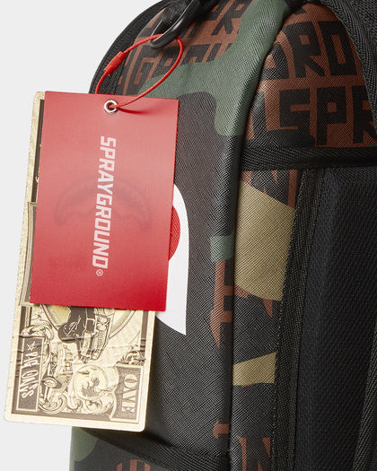 Sprayground Camo Infinity DLX Backpack Camo