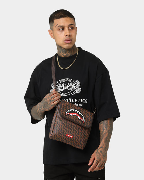 Sprayground Money Checkered Crossbody Bag Check Savage