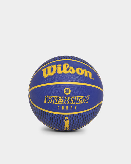 Wilson Stephen Curry Player Icon Basketball Blue/Gold