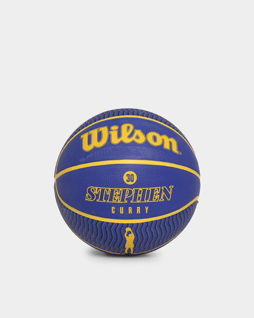 Wilson Stephen Curry Player Icon Basketball Blue/Gold