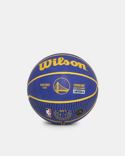 Wilson Stephen Curry Player Icon Basketball Blue/Gold