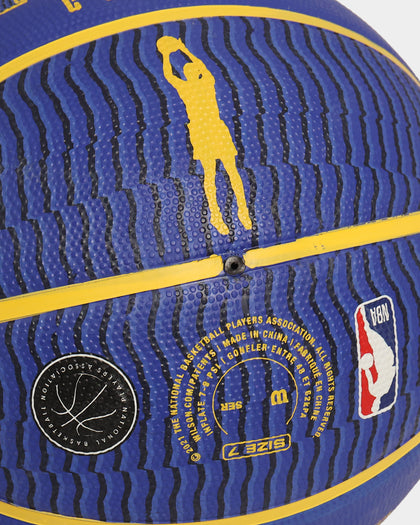 Wilson Stephen Curry Player Icon Basketball Blue/Gold