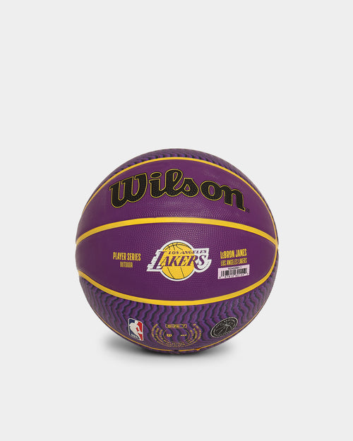 Wilson LeBron James Player Icon Basketball Purple/Gold