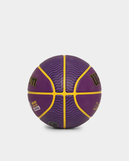 Wilson LeBron James Player Icon Basketball Purple/Gold