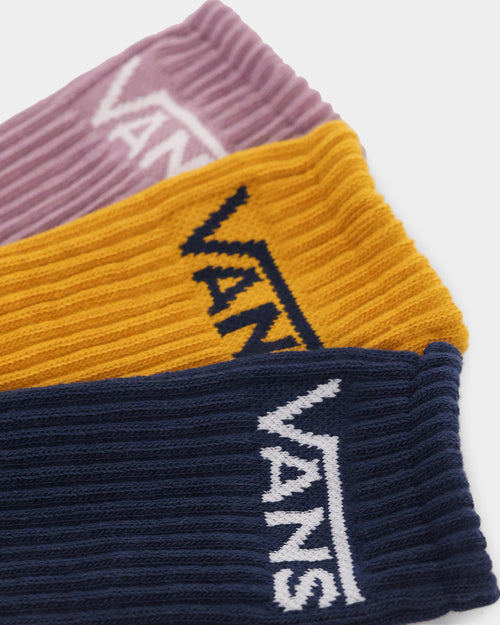 Vans Classic Crew Socks 3 Pack Mutli