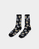 Vans Trippy Grin Crew Socks Black