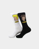 American Thrift X Beavis And Butt-Head Socks 2 Pack Black/White