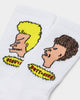 American Thrift X Beavis And Butt-Head Socks 2 Pack Black/White