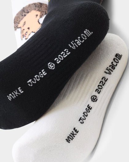 American Thrift X Beavis And Butt-Head Socks 2 Pack Black/White