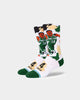 Stance Milwaukee Bucks Giannis Antetokounmpo #34 Paint Crew Socks White