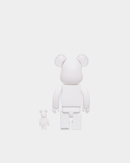 Medicom Toy Be@rbrick X Casper The Friendly Ghost 400% & 100% Figure Set White/Black