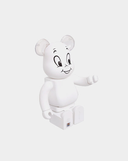 Medicom Toy Be@rbrick X Casper The Friendly Ghost 400% & 100% Figure Set White/Black