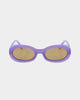 Le Specs Outta Trash Sunglasses Purple