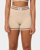 Champion Women's LFS Seamless Biker Shorts Latte