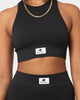 Champion Women's LFS Seamless Racer Crop Black
